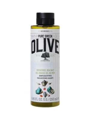 Korres Olive + Sea Salt Shower Gel